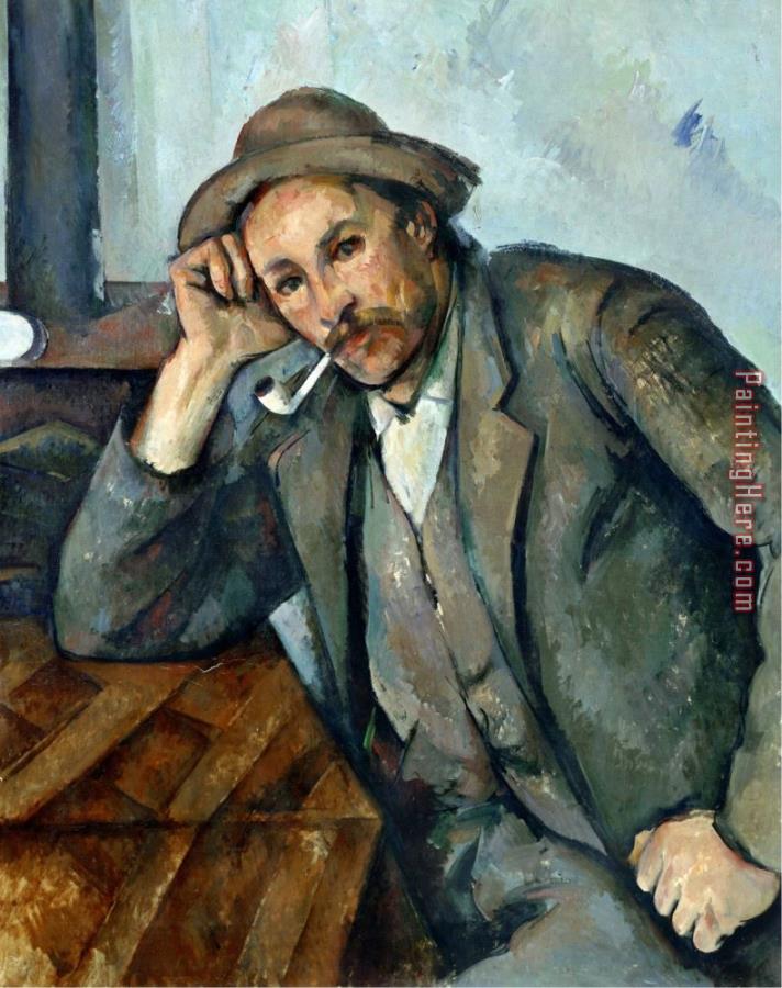 Paul Cezanne The Pipe Smoker